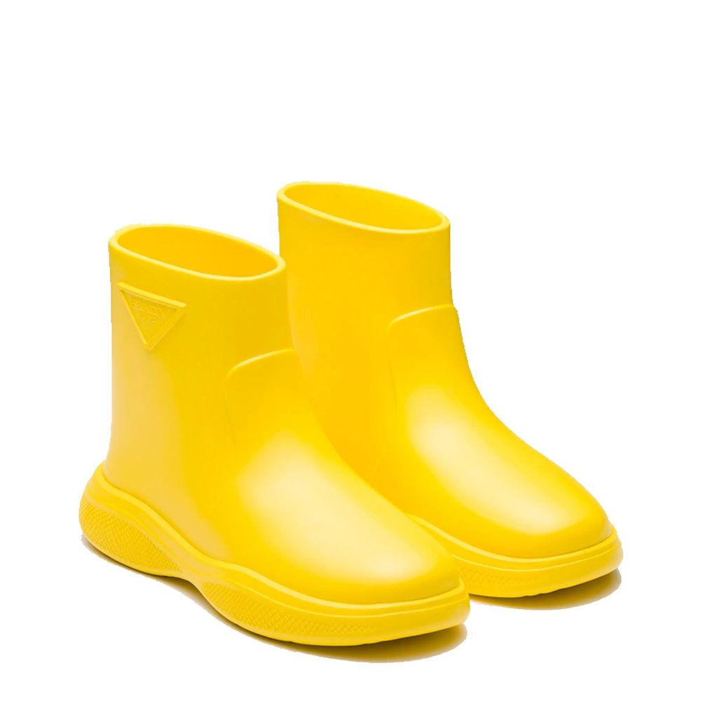 Gummistiefel mit Prada-Logo