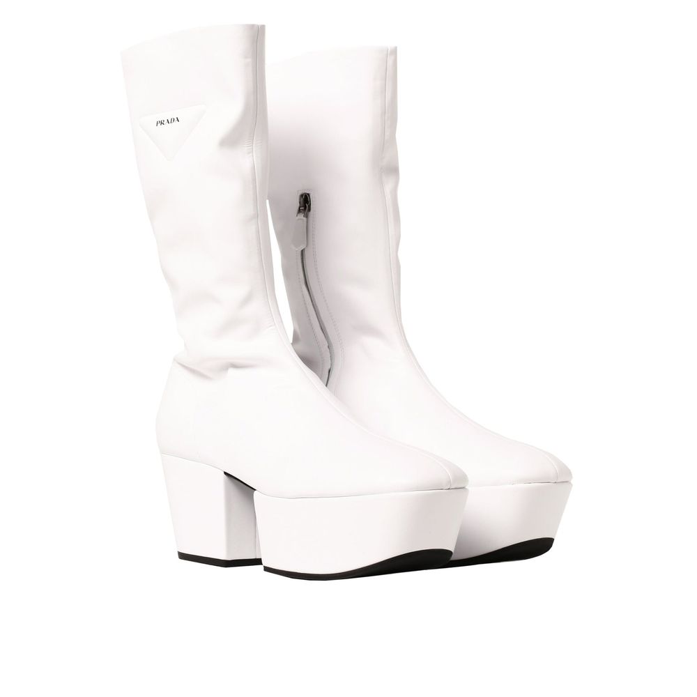 Prada Plateau-Schlupfstiefel