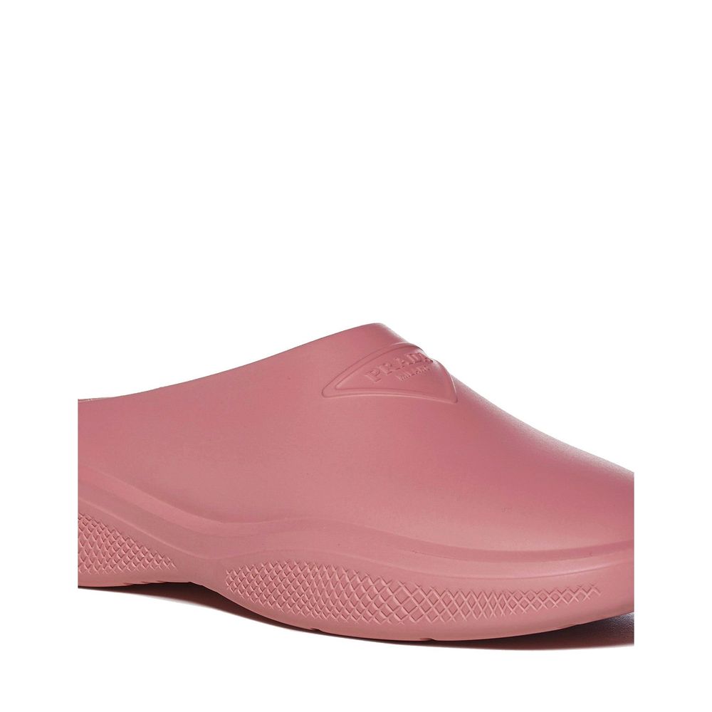 Prada Mellow Gummi-Pantoletten