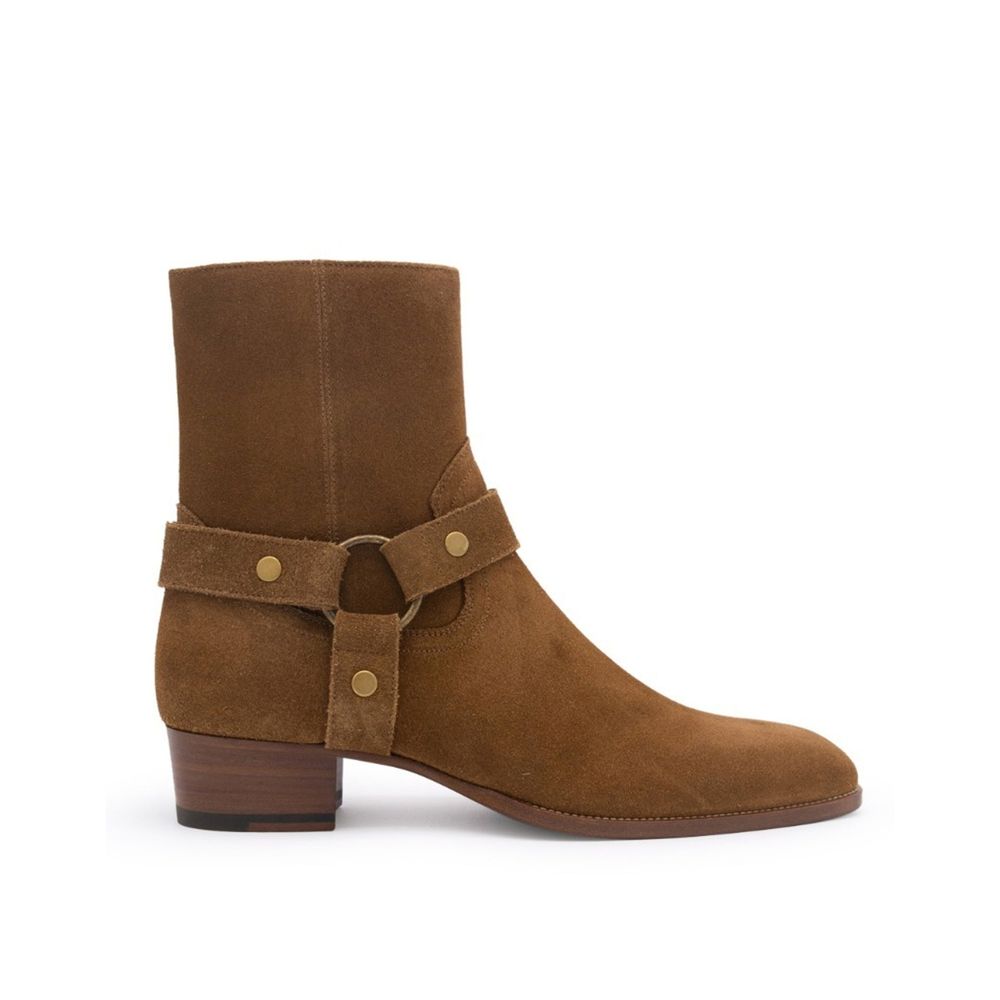 Saint Laurent Wyatt Harness-Stiefeletten