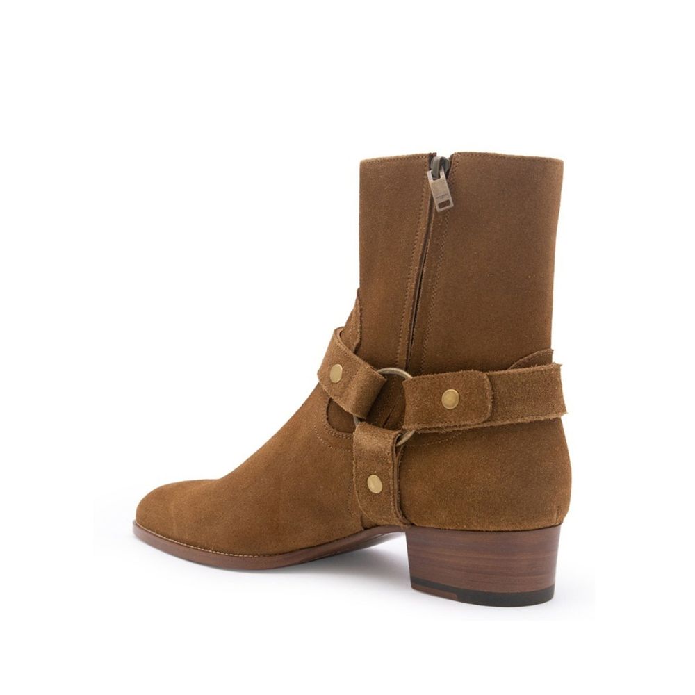 Saint Laurent Wyatt Harness-Stiefeletten