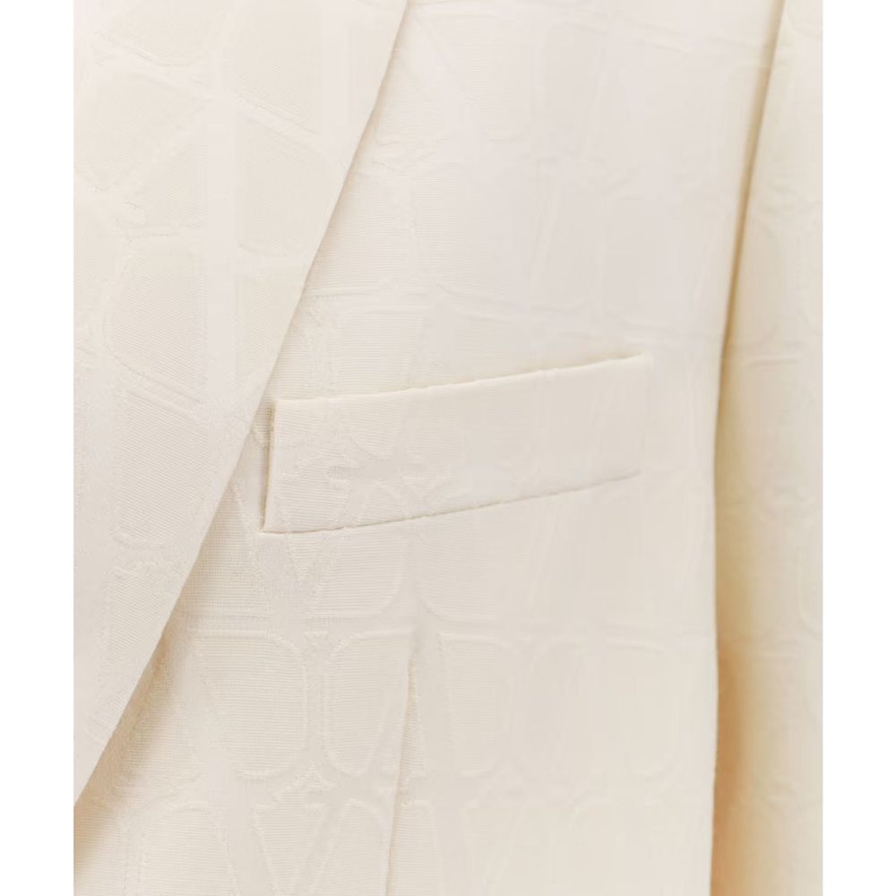 Valentino Jacke aus Woll- und Seidentoile „Iconographe“