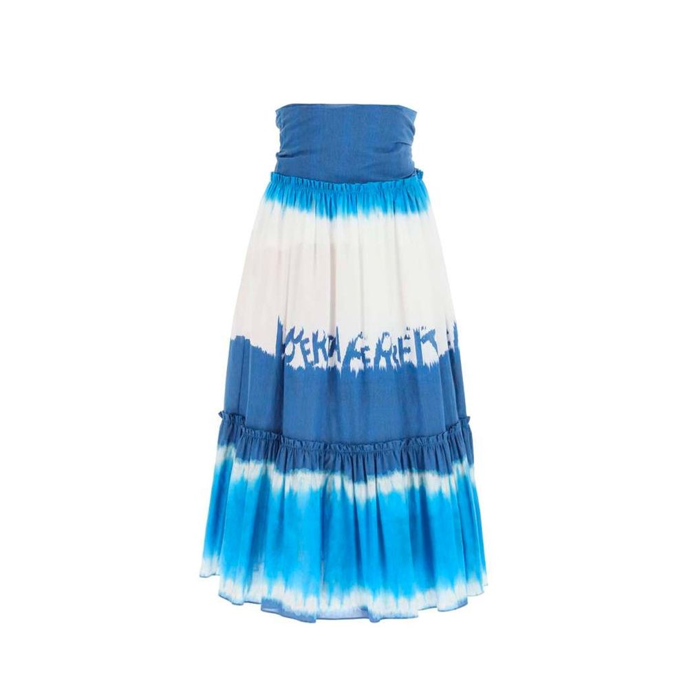 Alberta Ferretti – Midirock mit Batikmuster