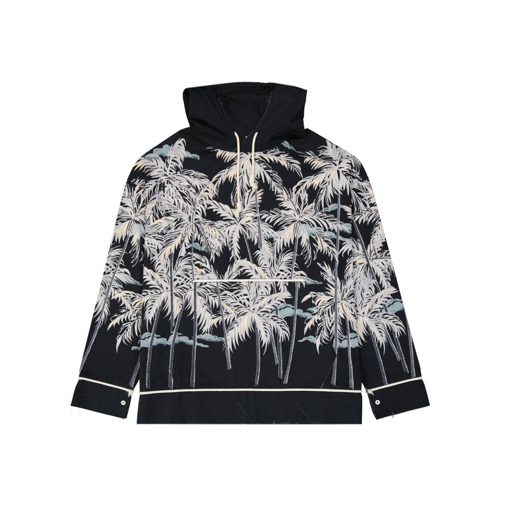 Palm Angels – Bedrucktes Hemd mit Kapuze