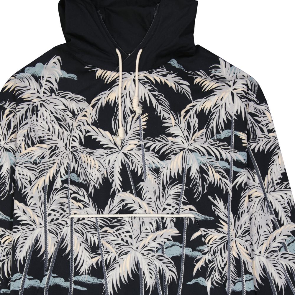 Palm Angels – Bedrucktes Hemd mit Kapuze