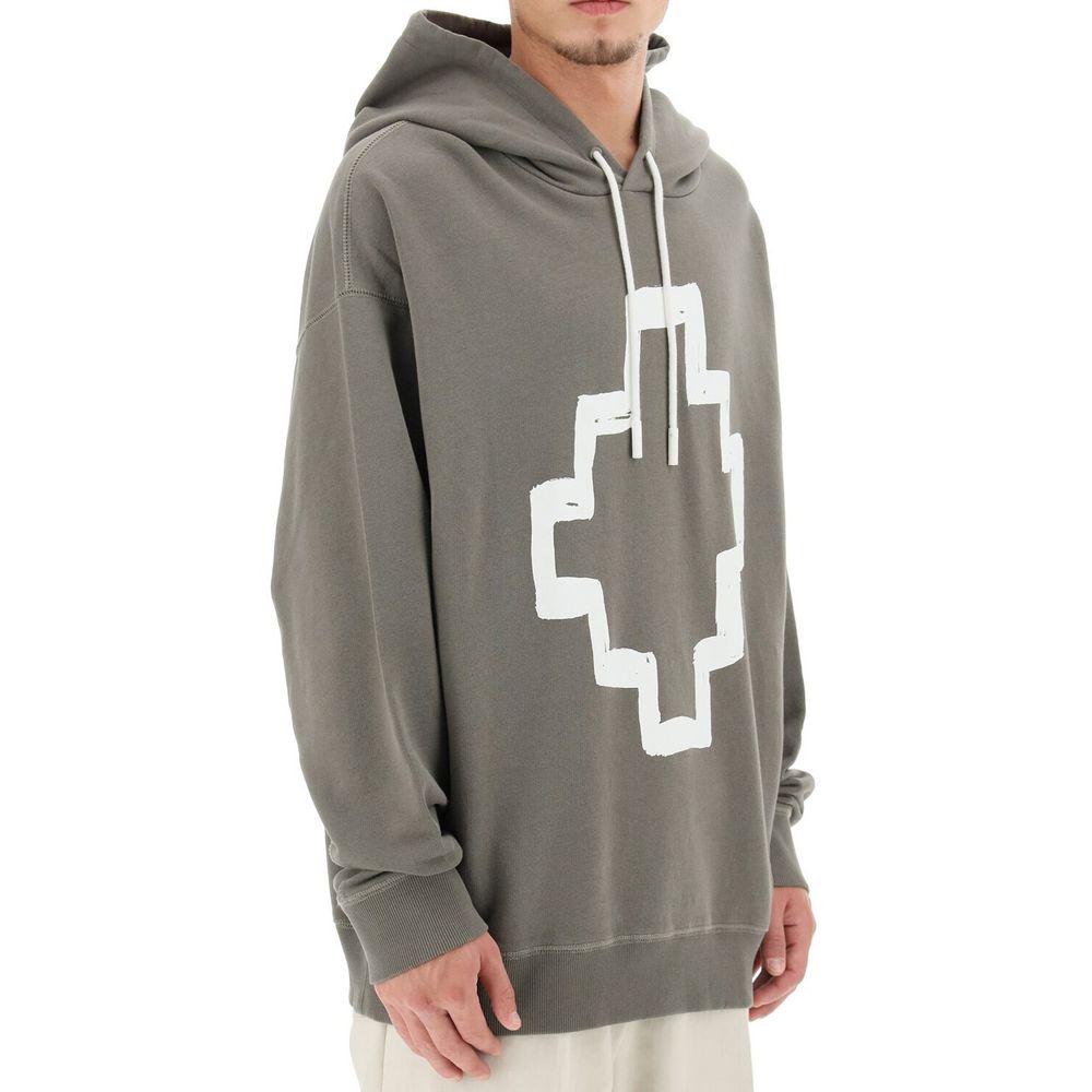 Marcelo Burlon Oversize-Kapuzensweatshirt