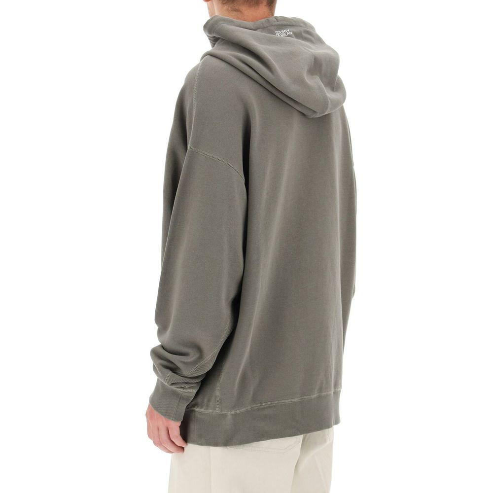 Marcelo Burlon Oversize-Kapuzensweatshirt
