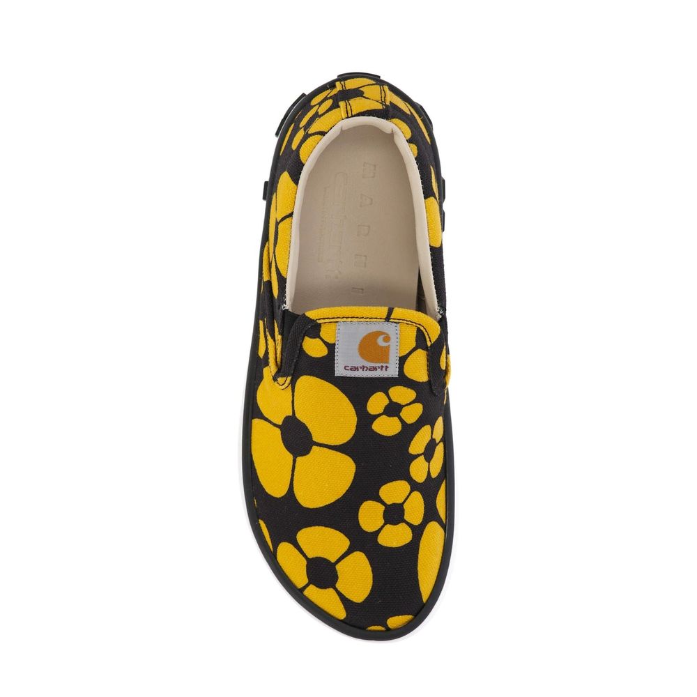 Marni Bedruckte Slip-On-Sneaker