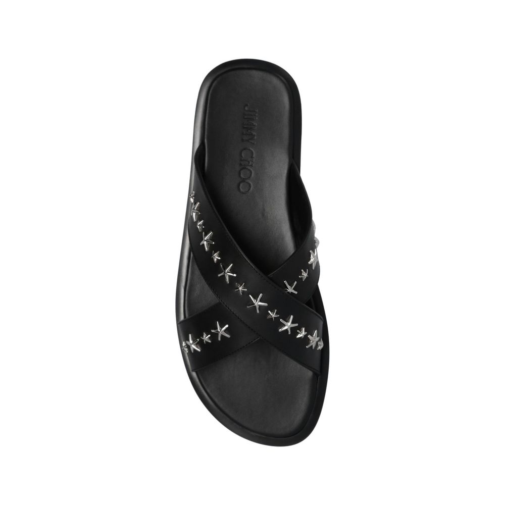 Jimmy Choo Palmo Ledersandalen