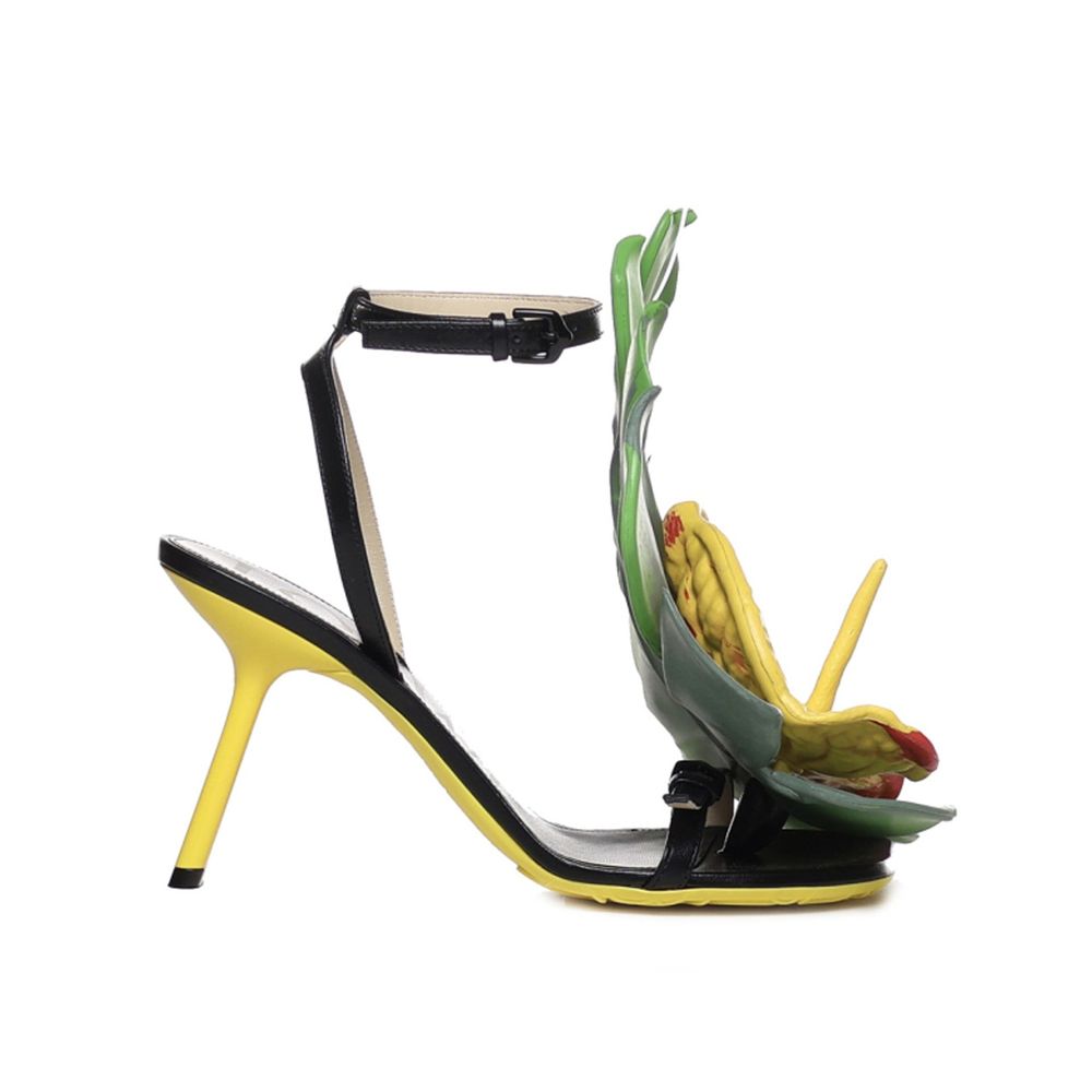 Loewe – Sandalen aus Leder „Petal Monstera“