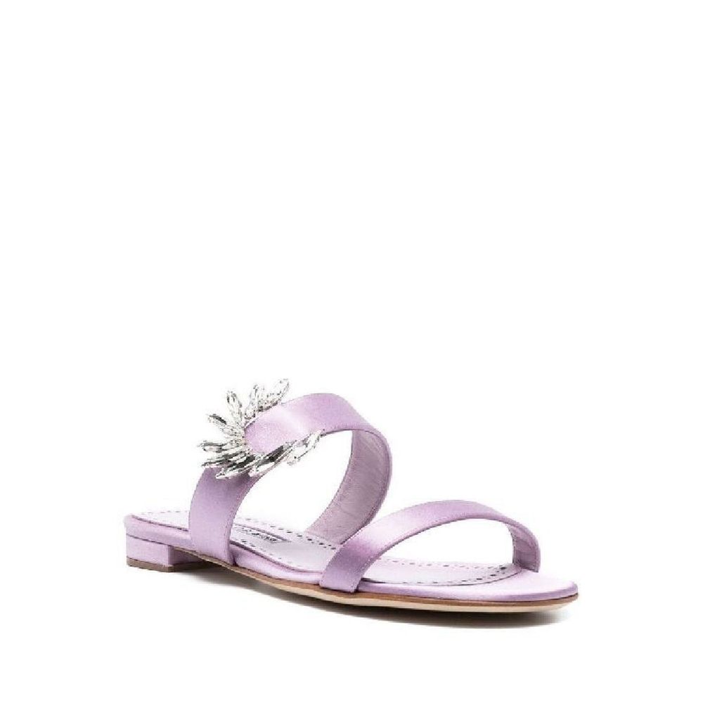 Manolo Blahnik Chivela 010 Flache Sandalen