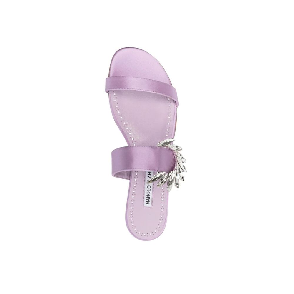 Manolo Blahnik Chivela 010 Flache Sandalen