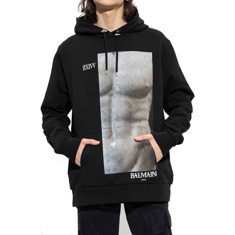 Balmain Baumwoll-Hoodie-Sweatshirt
