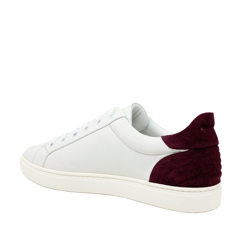 Dolce &amp; Gabbana – Ledersneaker mit Logo