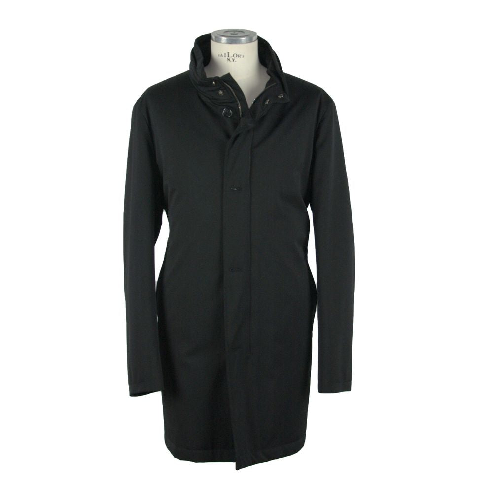 Made in Italy Black Wool Jacket