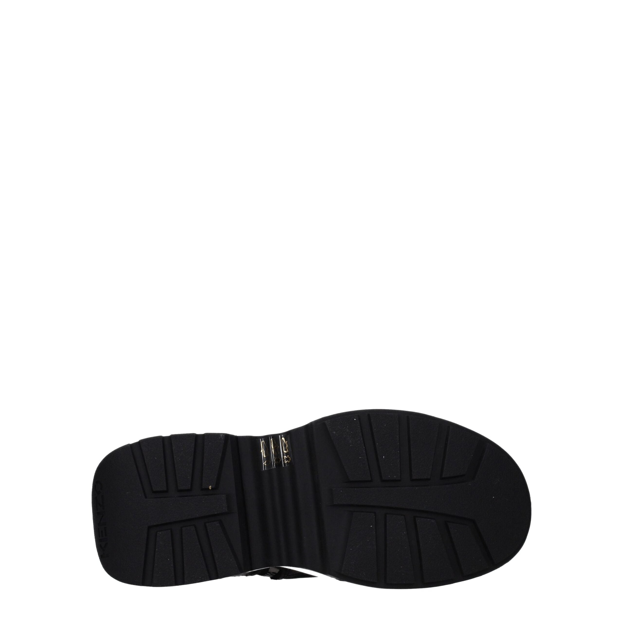 Kenzo Schwarze Lederstiefelette