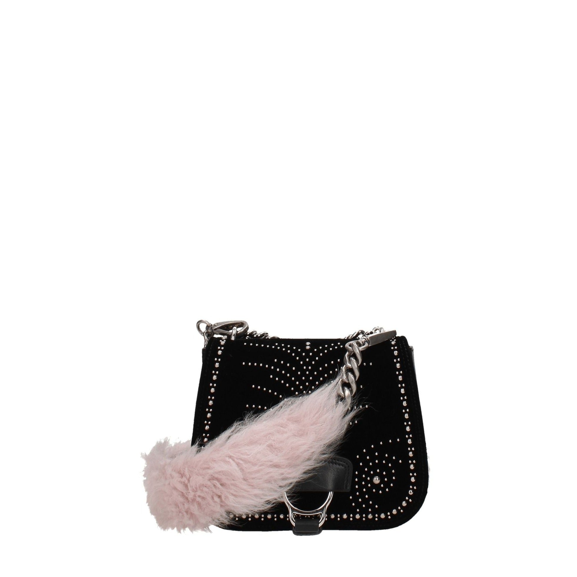 Miu Miu – Schultertasche aus rosa Pelz