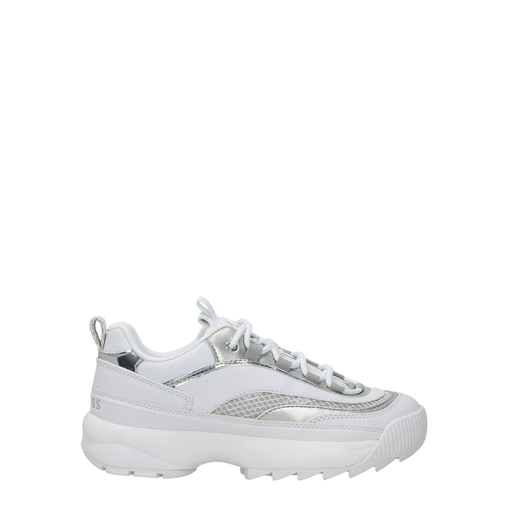 Guess – Weiße Sneakers aus Polyethylen