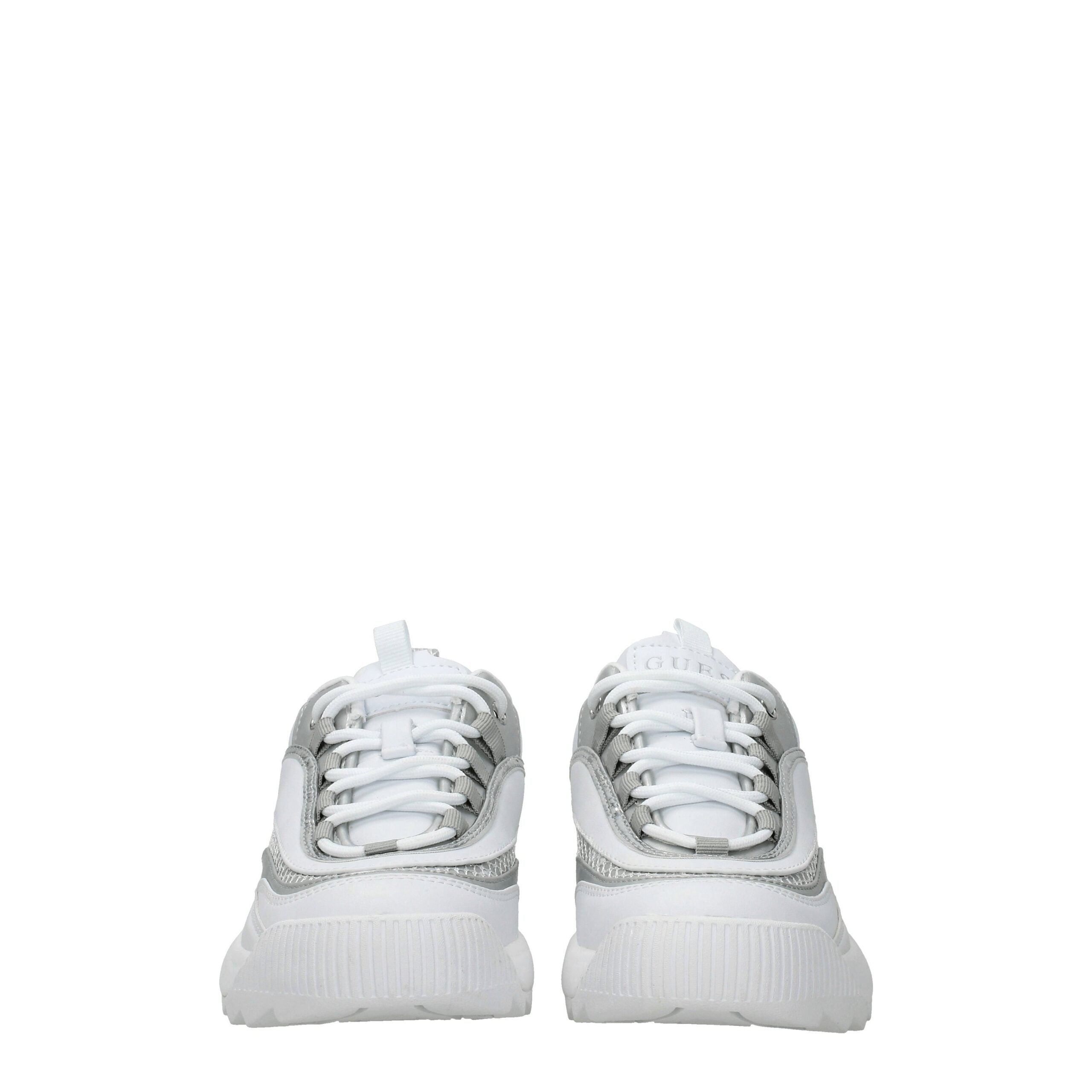Guess – Weiße Sneakers aus Polyethylen