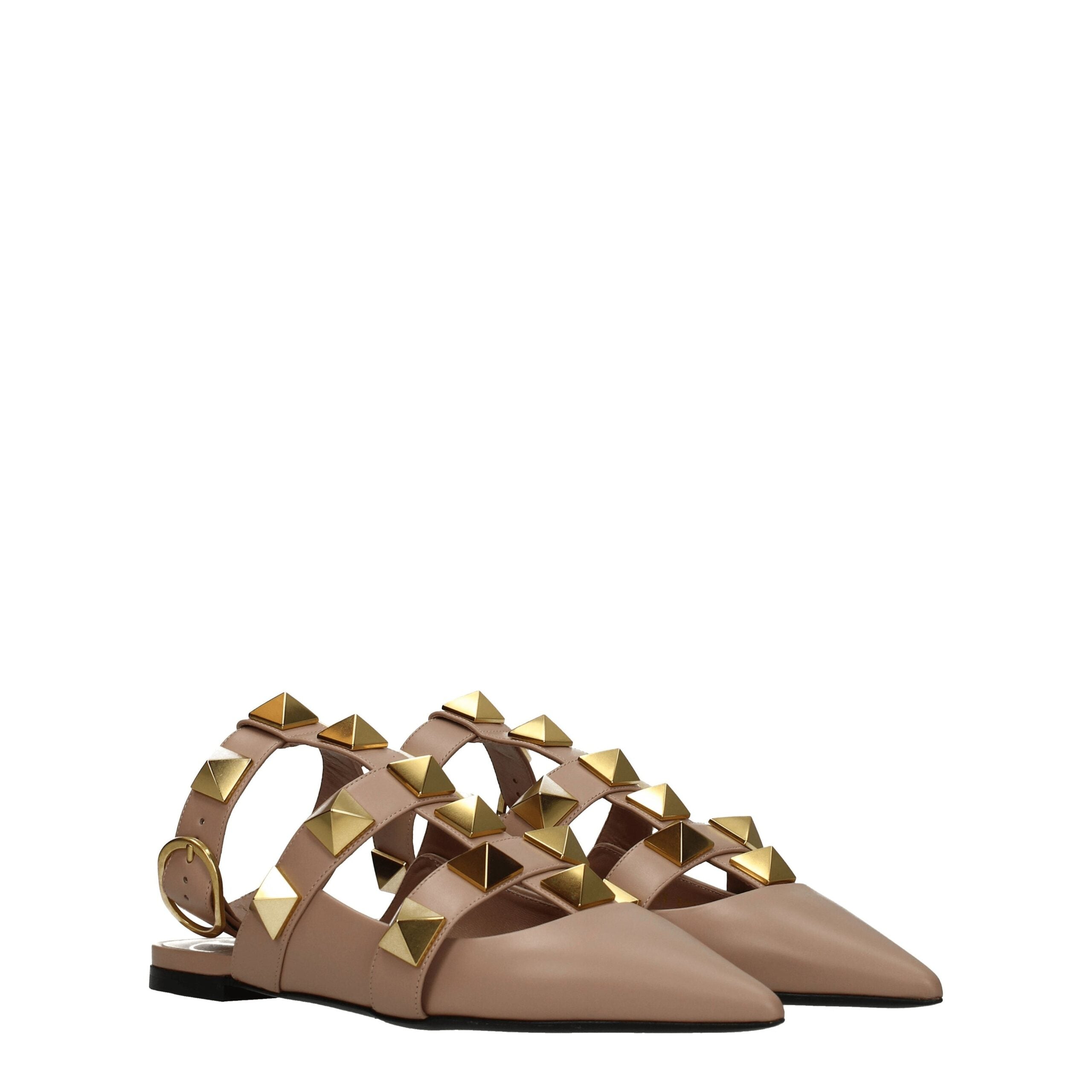 Valentino Garavani Rosa Ledersandale