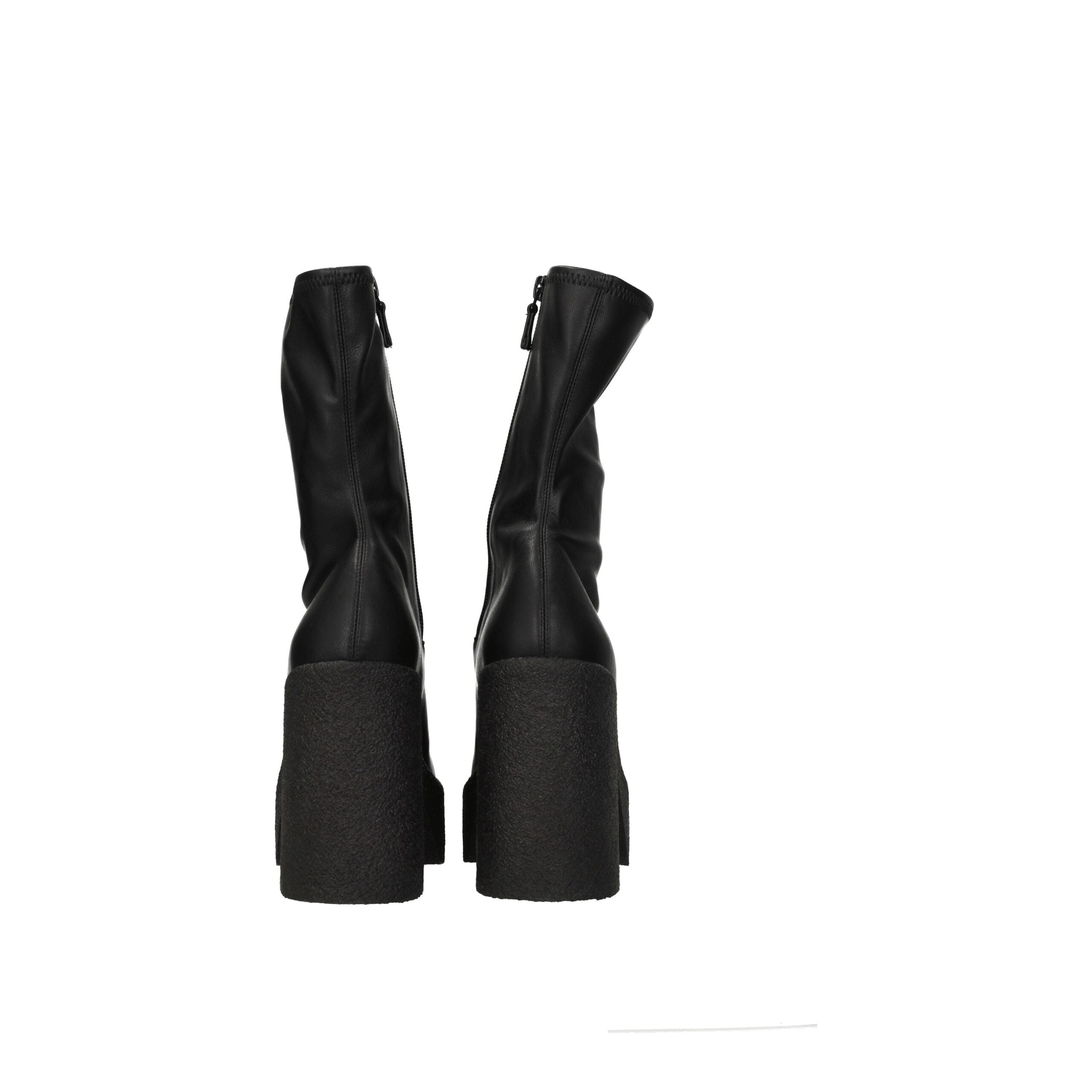 Stella McCartney – Schwarze Lederstiefelette