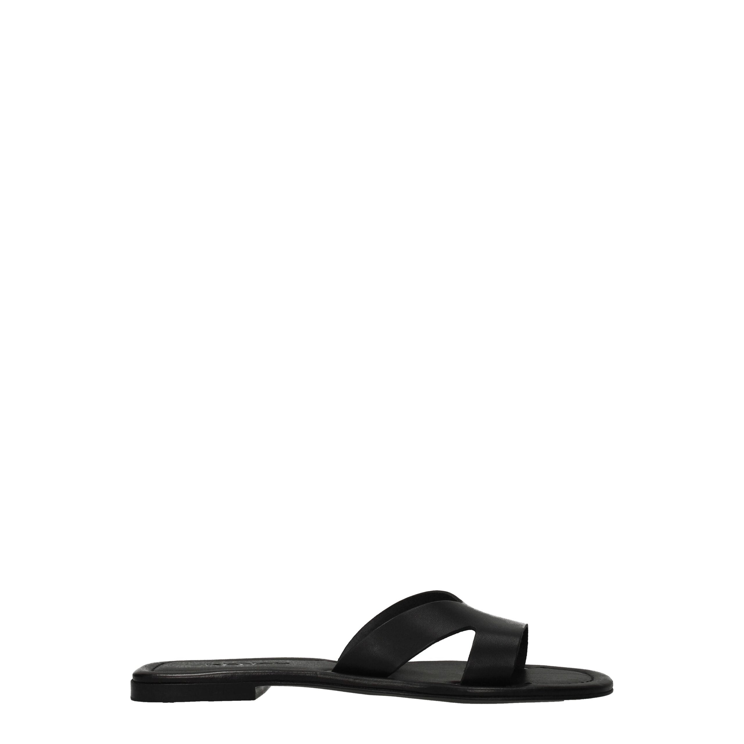 Kenzo – Schwarze Lederslipper