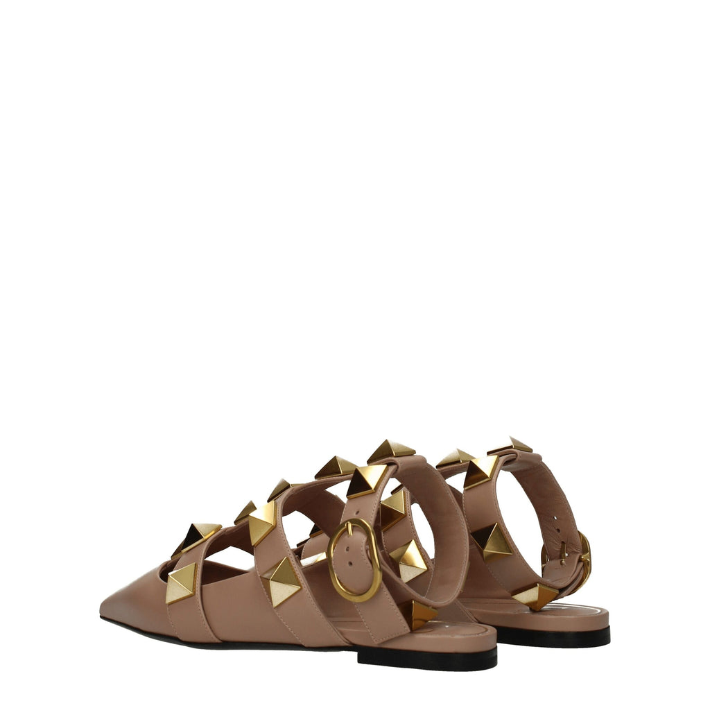 Valentino Garavani Rosa Ledersandale