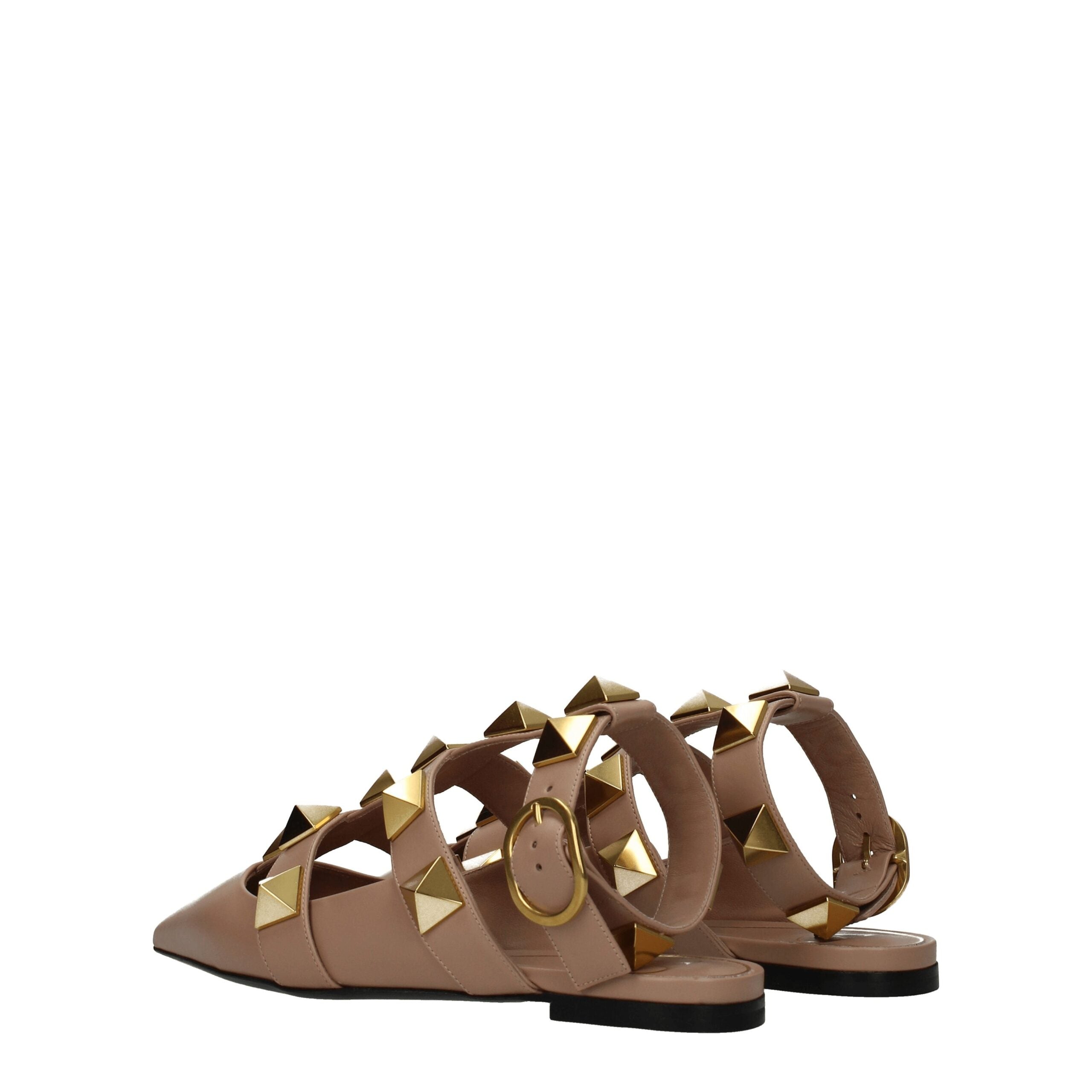 Valentino Garavani Rosa Ledersandale