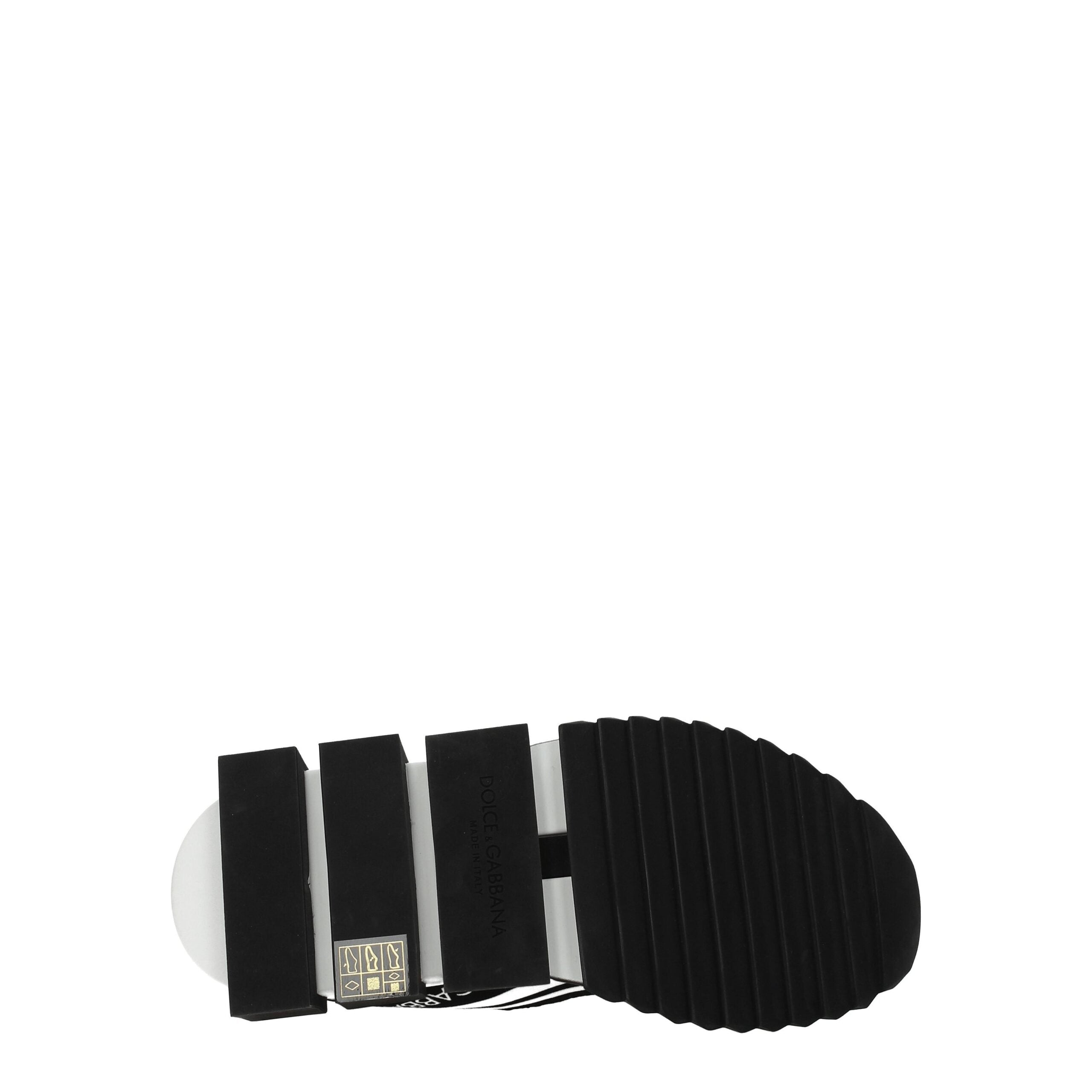 Dolce &amp; Gabbana – Weiße Stoff-Sneaker