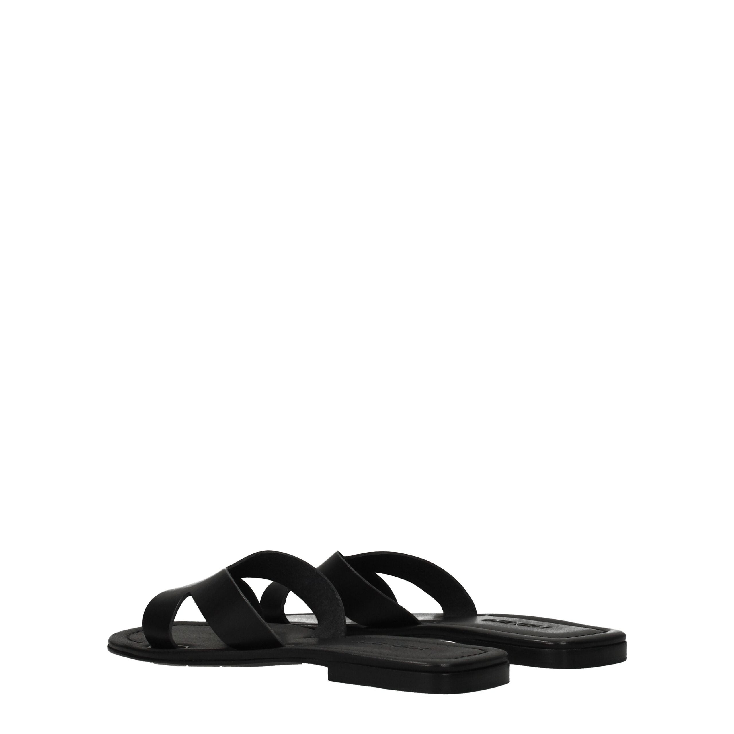 Kenzo – Schwarze Lederslipper