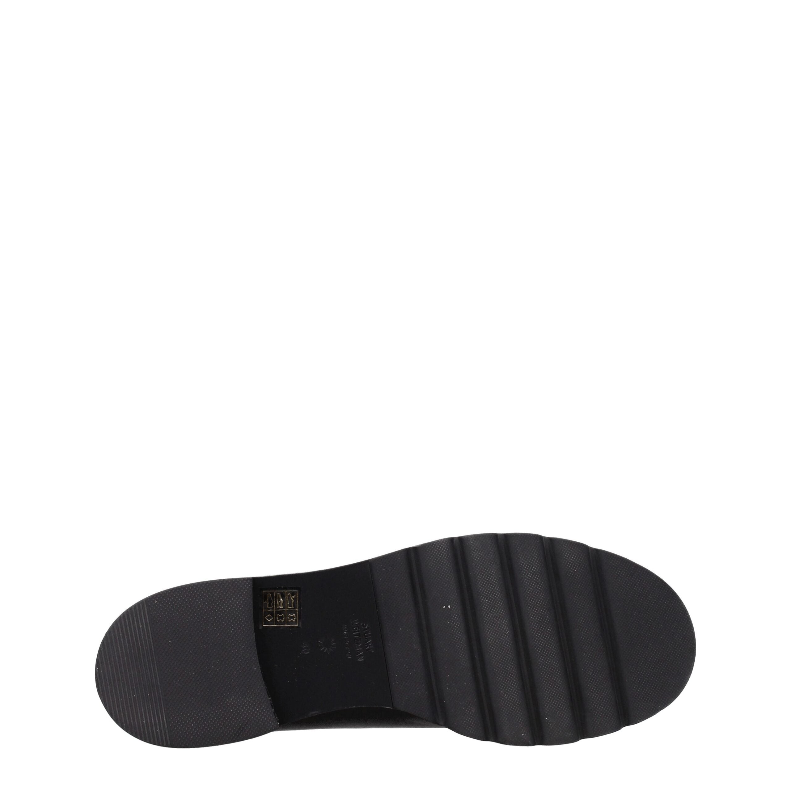 Stuart Weitzman – Schwarze Lederstiefelette