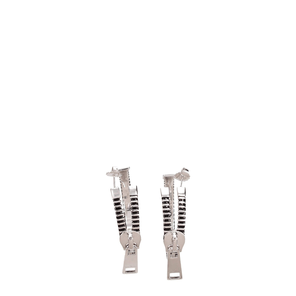 Marc Jacobs Grauer Silberohrring