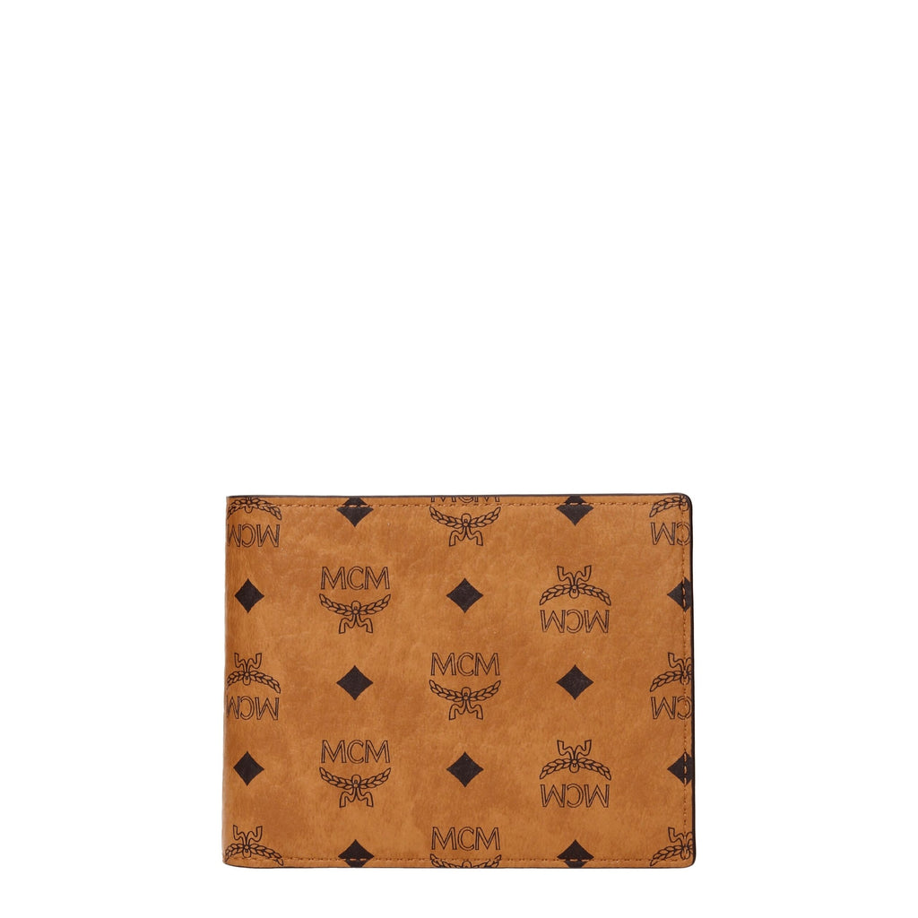 MCM Braune Lederbrieftasche