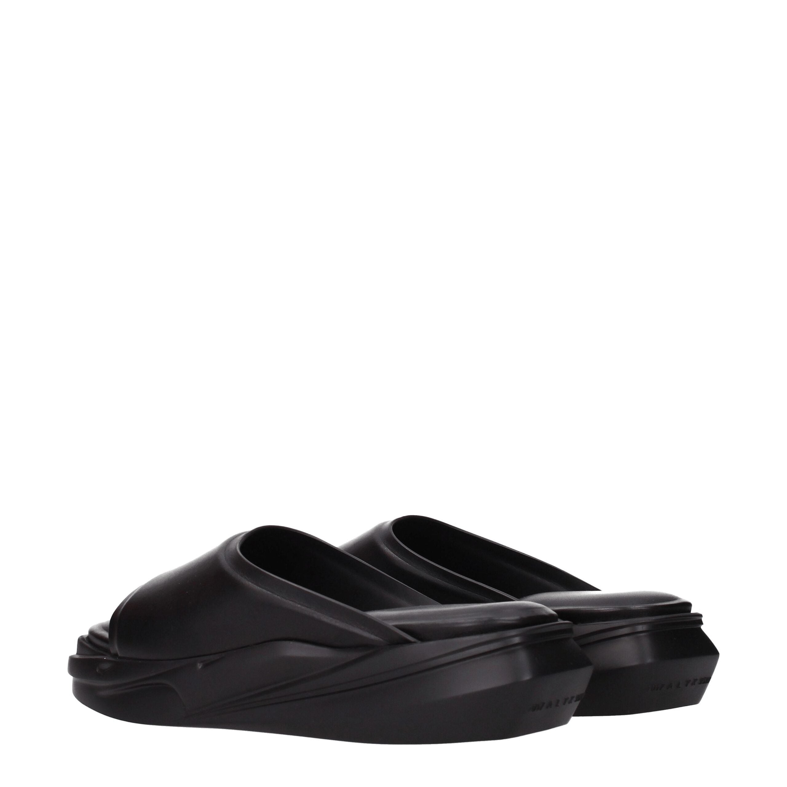 Alyx – Schwarzer Lederslipper