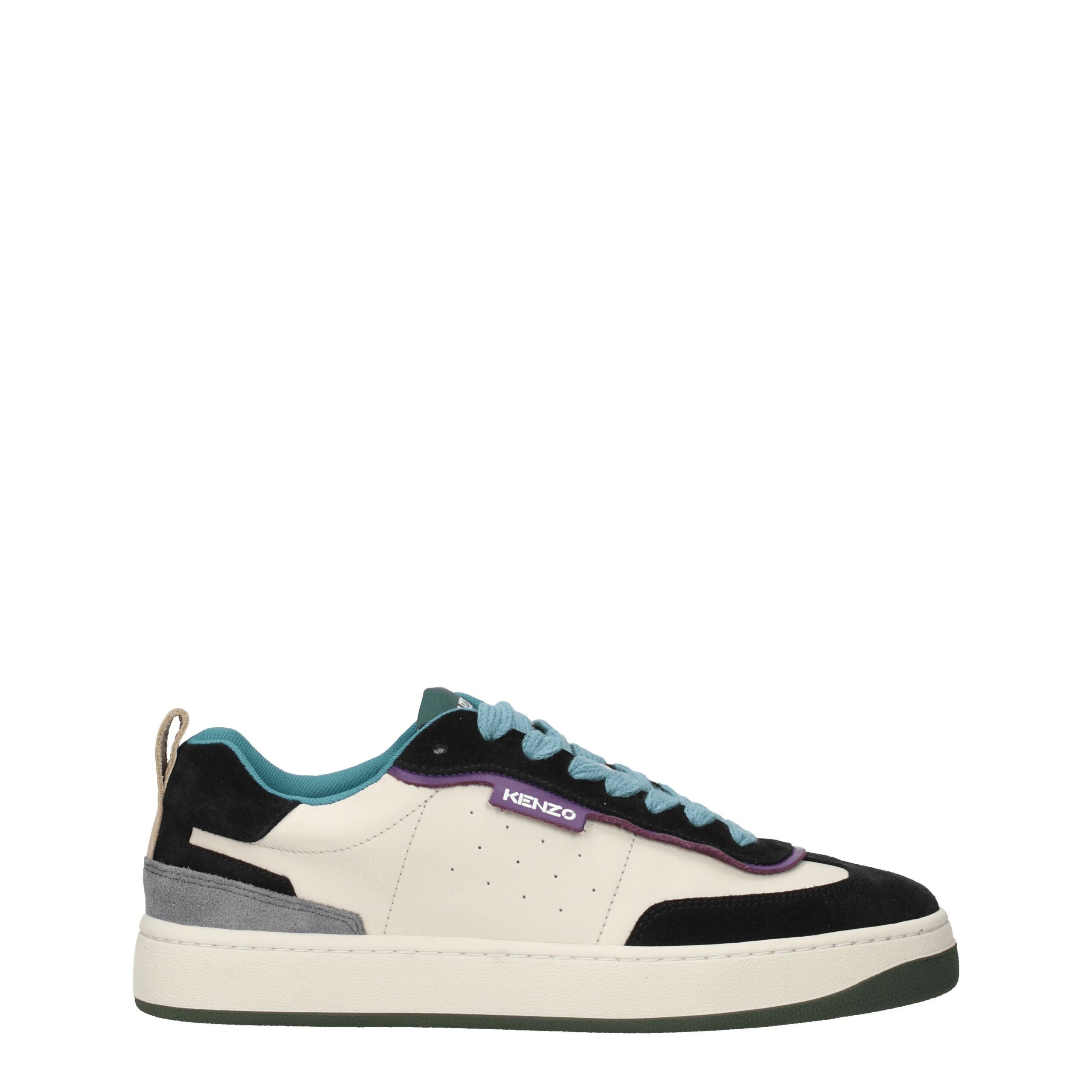 Mehrfarbige Kenzo-Sneakers aus Leder