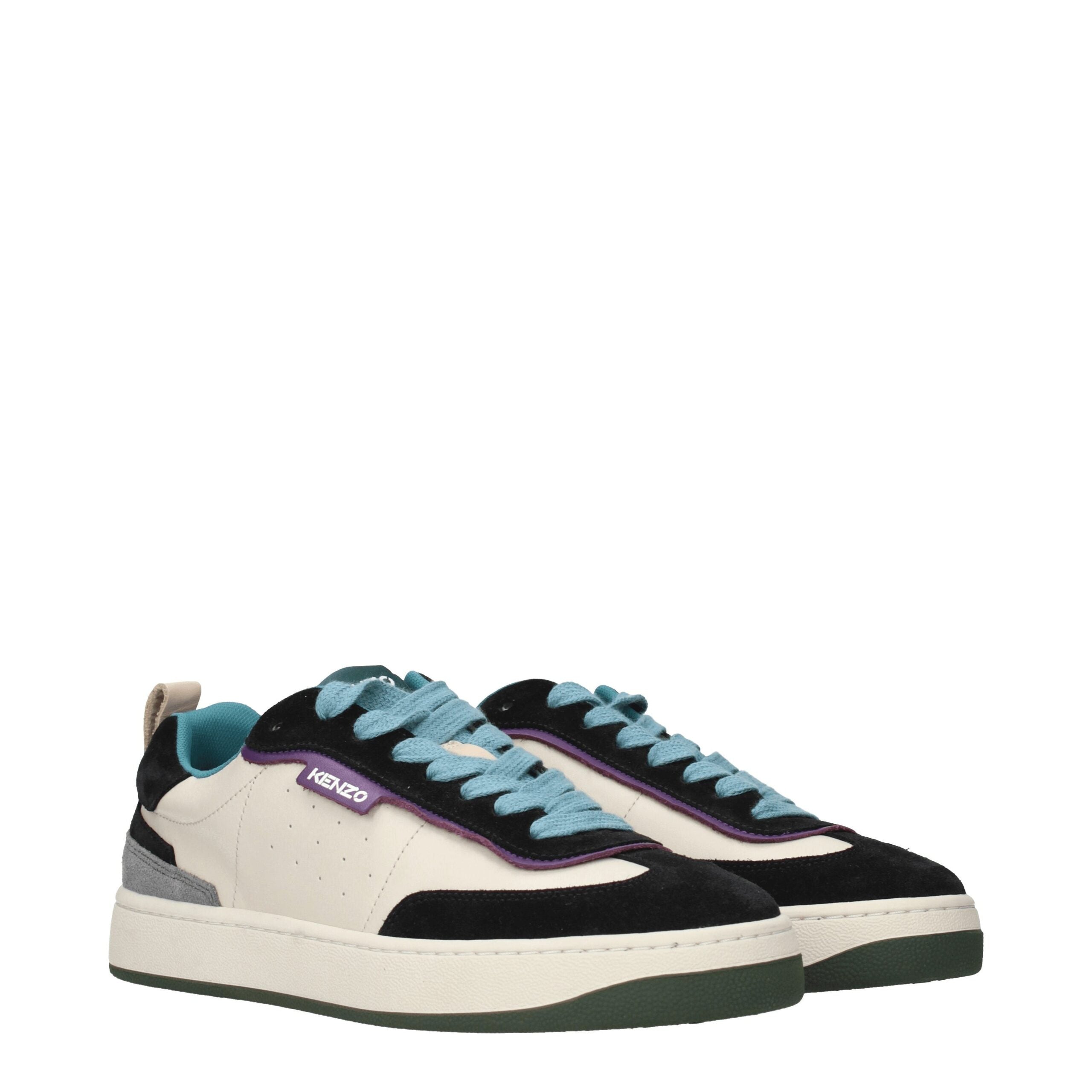 Mehrfarbige Kenzo-Sneakers aus Leder