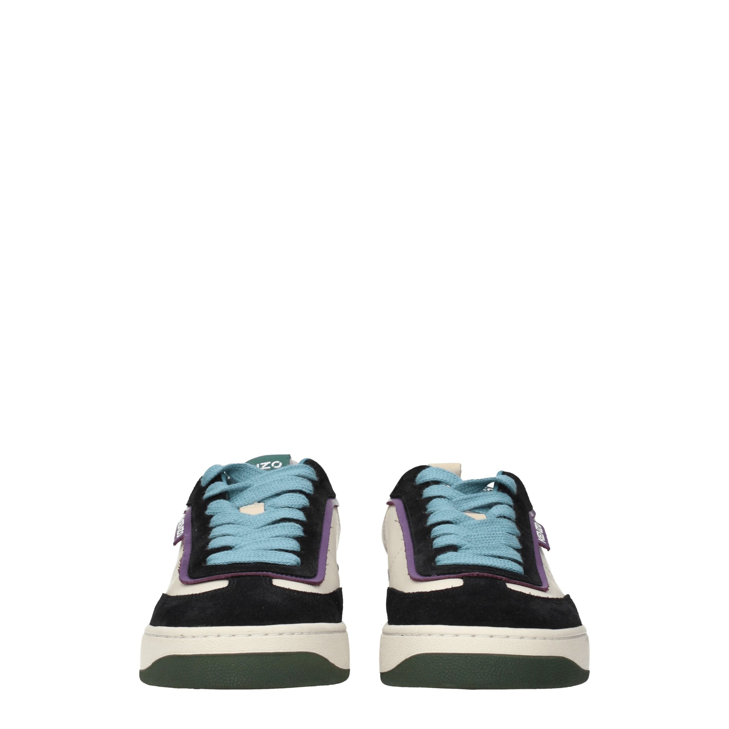Mehrfarbige Kenzo-Sneakers aus Leder