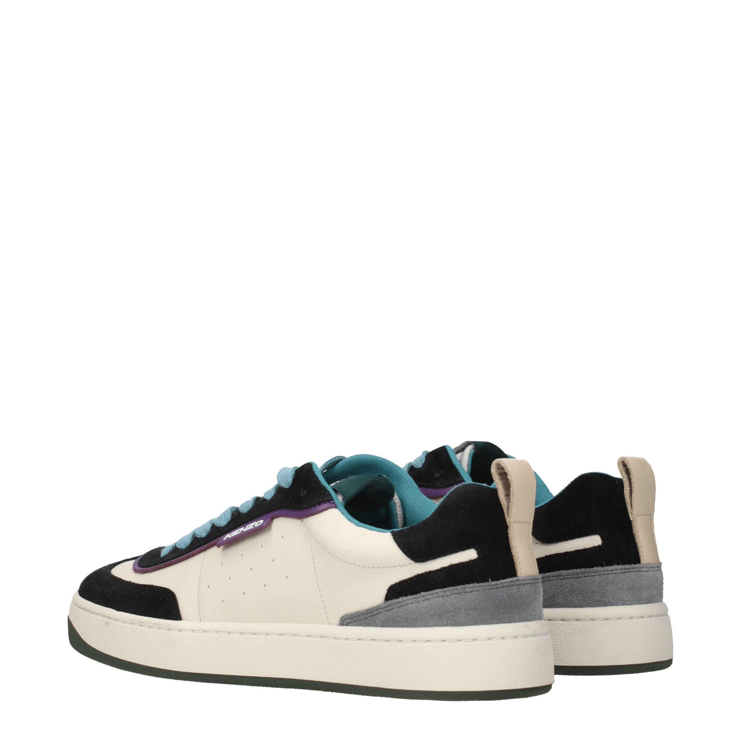 Mehrfarbige Kenzo-Sneakers aus Leder