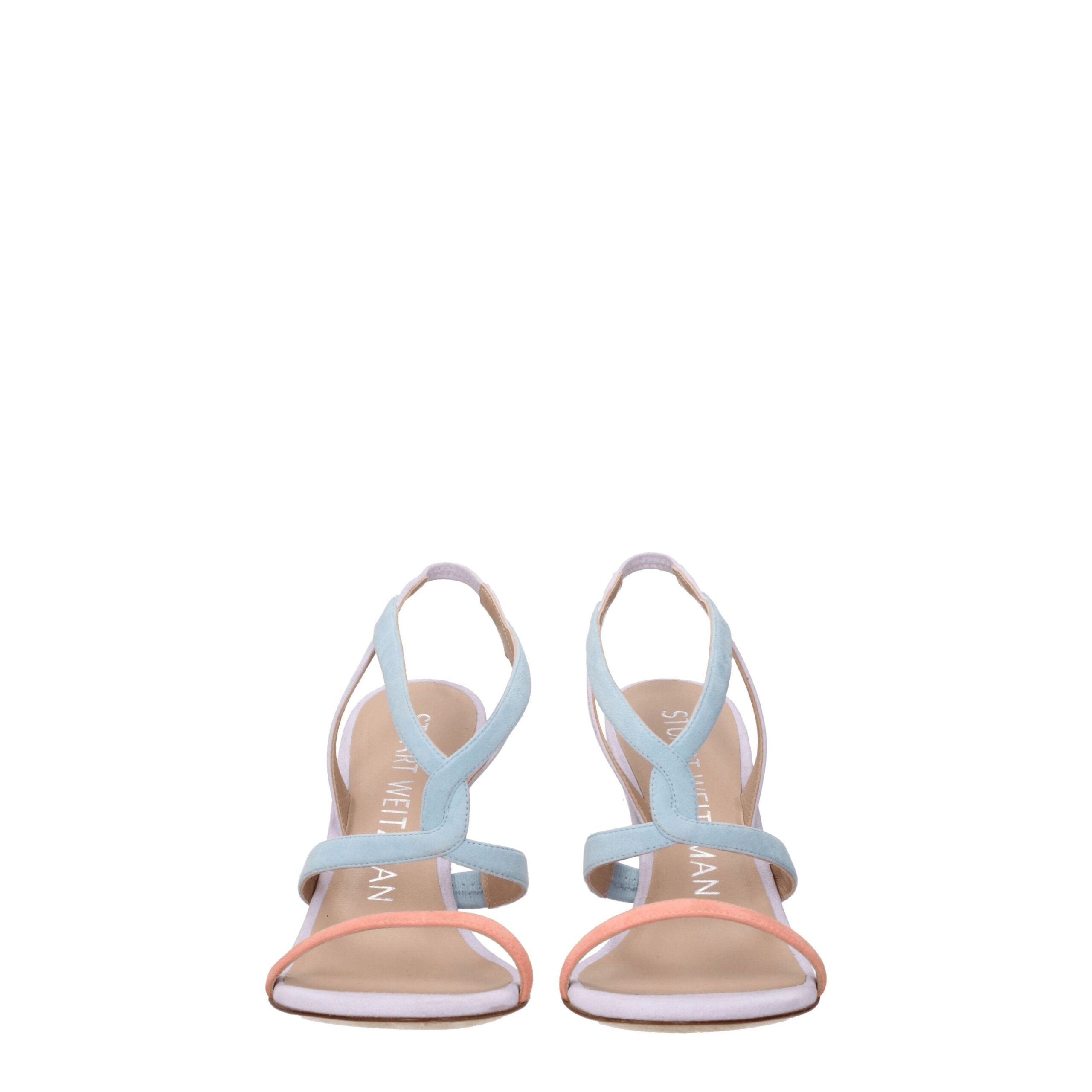 Stuart Weitzman – Mehrfarbige Ledersandalen