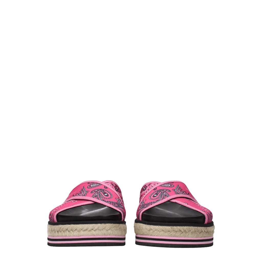 Kenzo – Rosa Stoff-Slipper