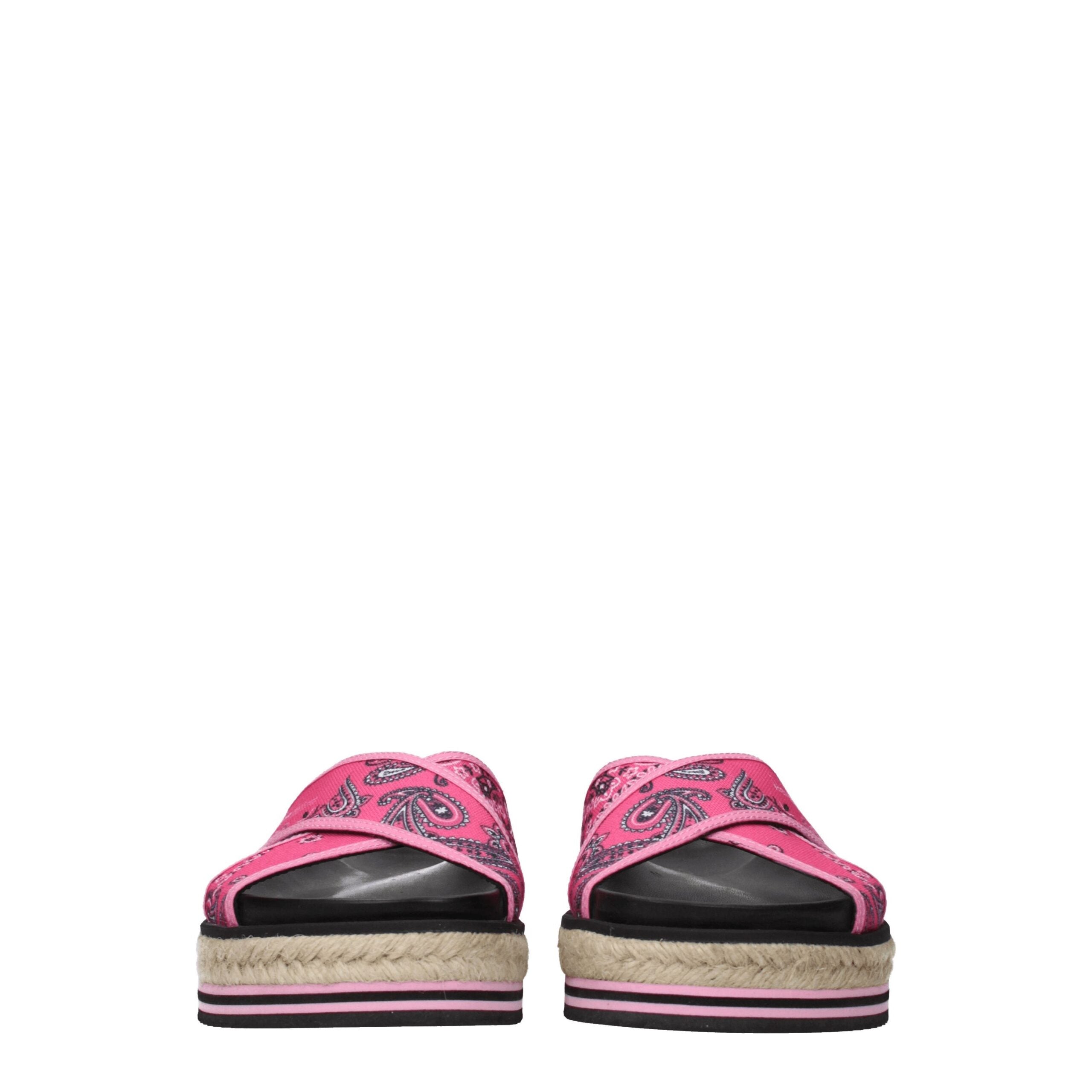 Kenzo – Rosa Stoff-Slipper