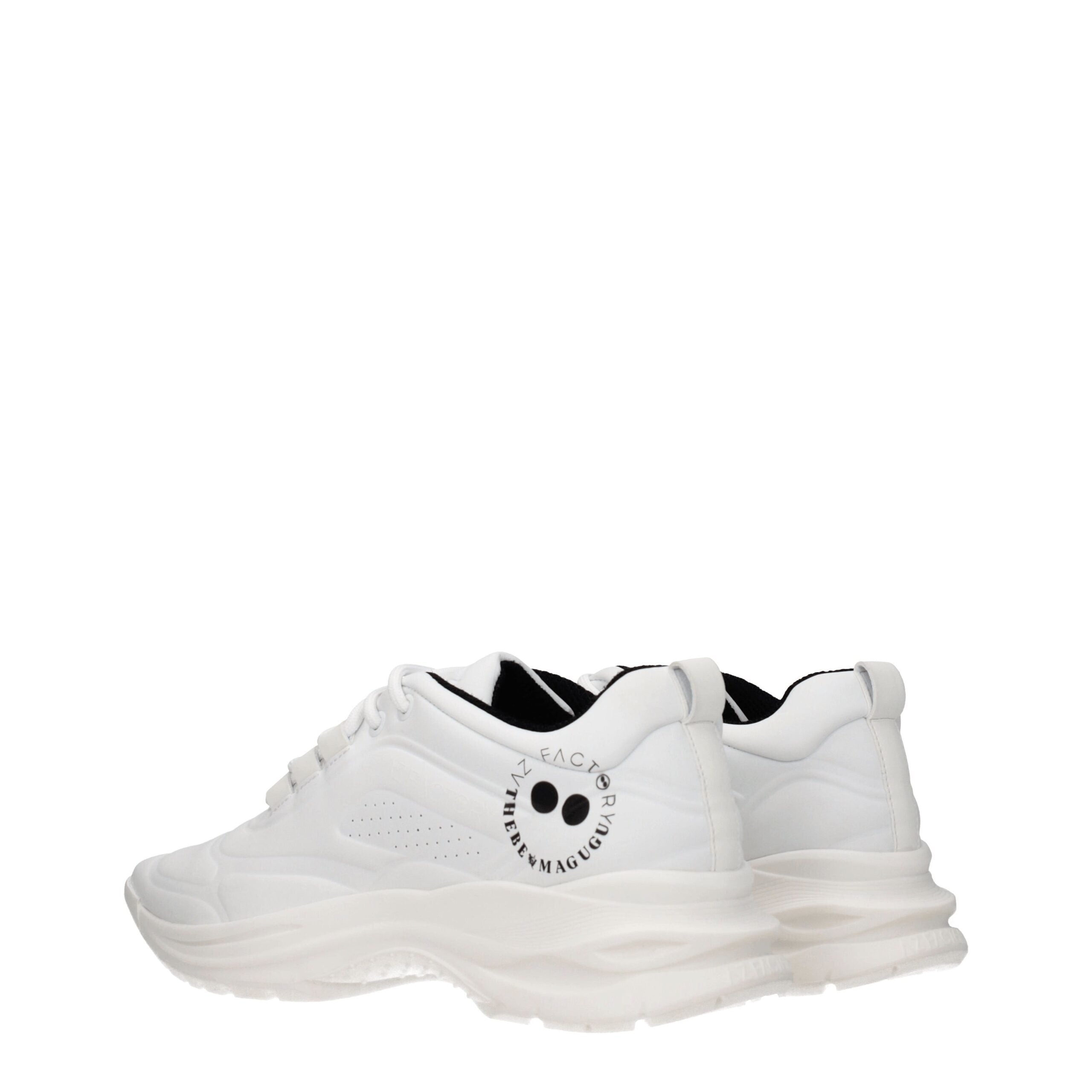AZ Factory White Leather Sneakers