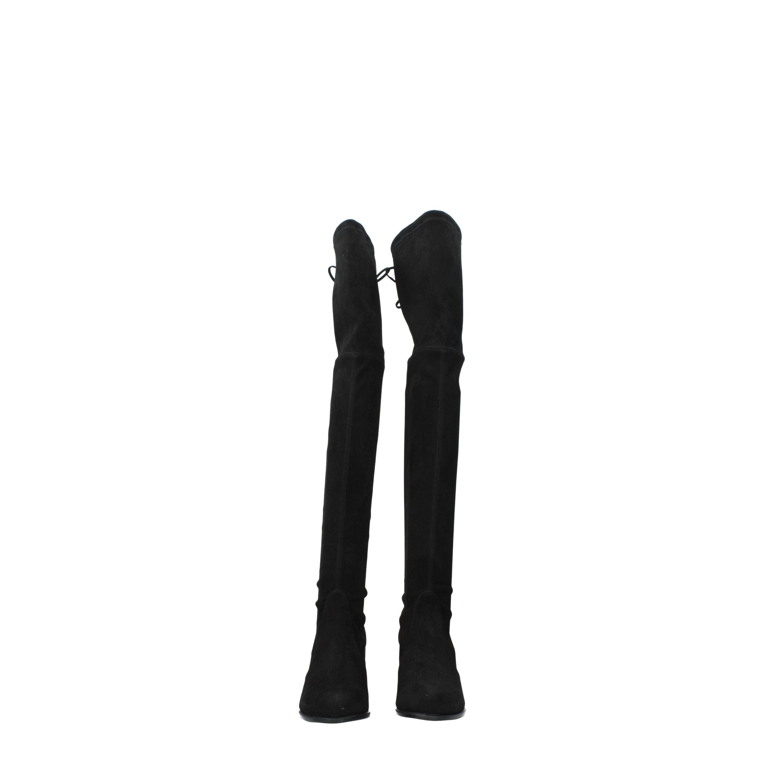 Stuart Weitzman Black Leather Boot