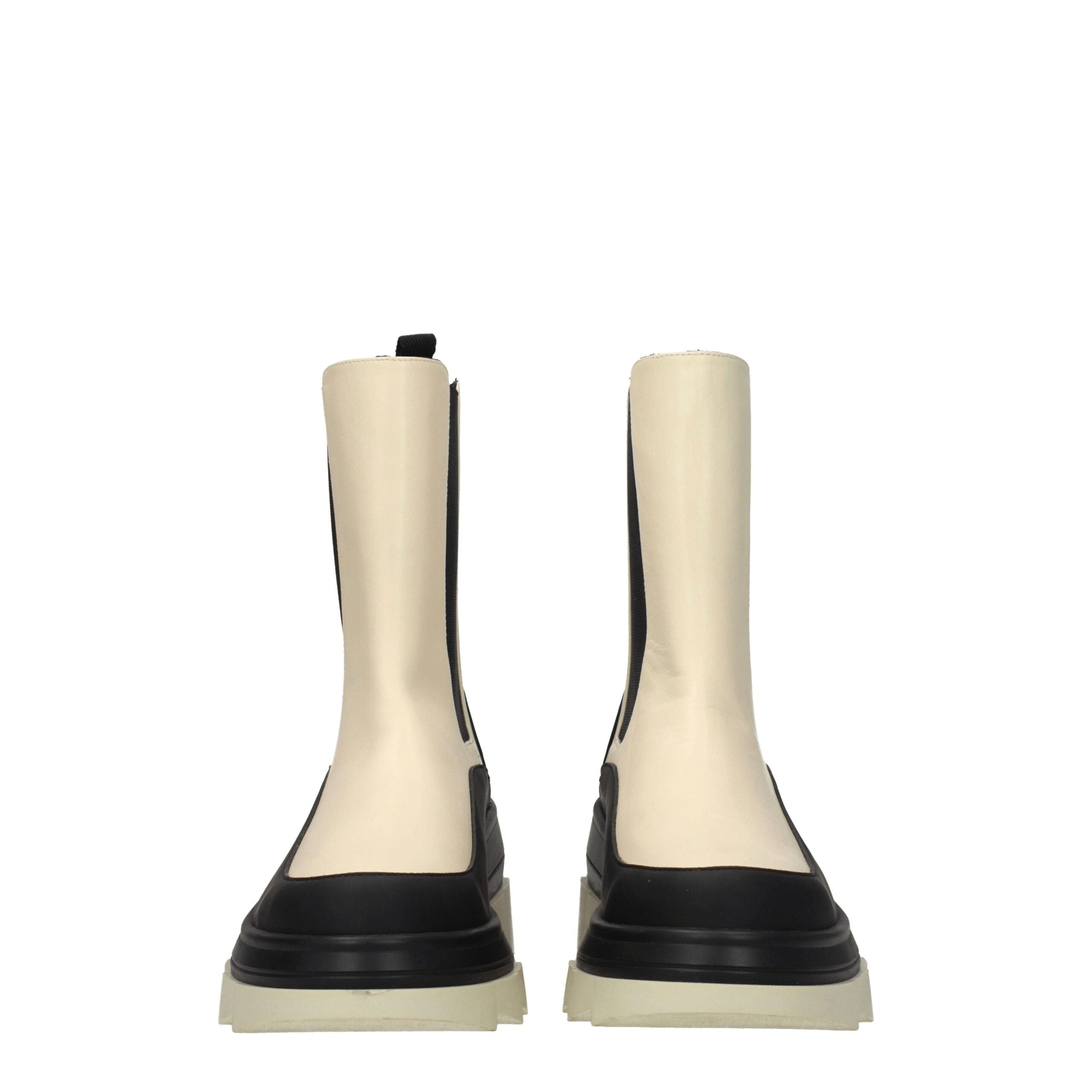Stuart Weitzman Beige Leather Ankle