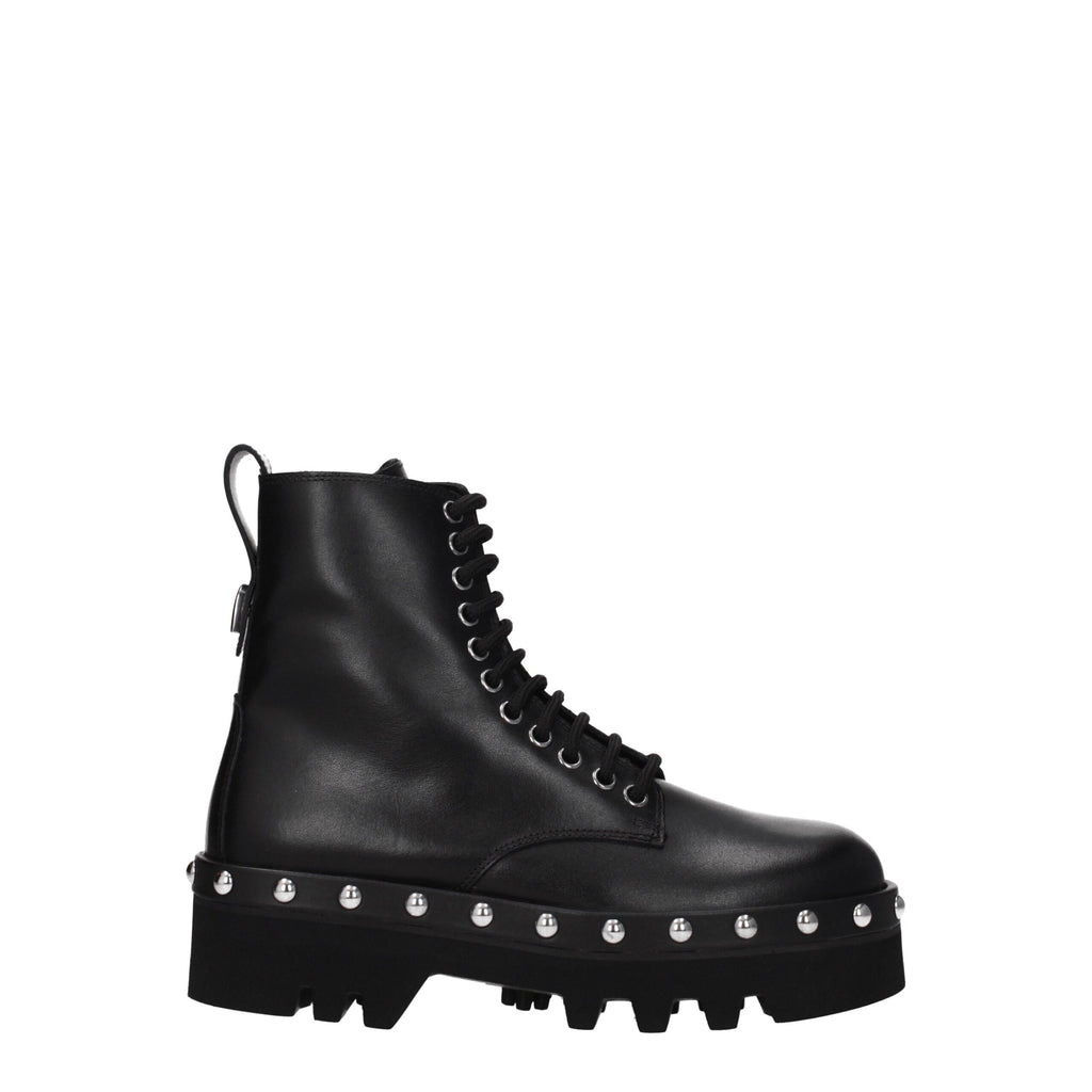 Furla Black Leather Ankle