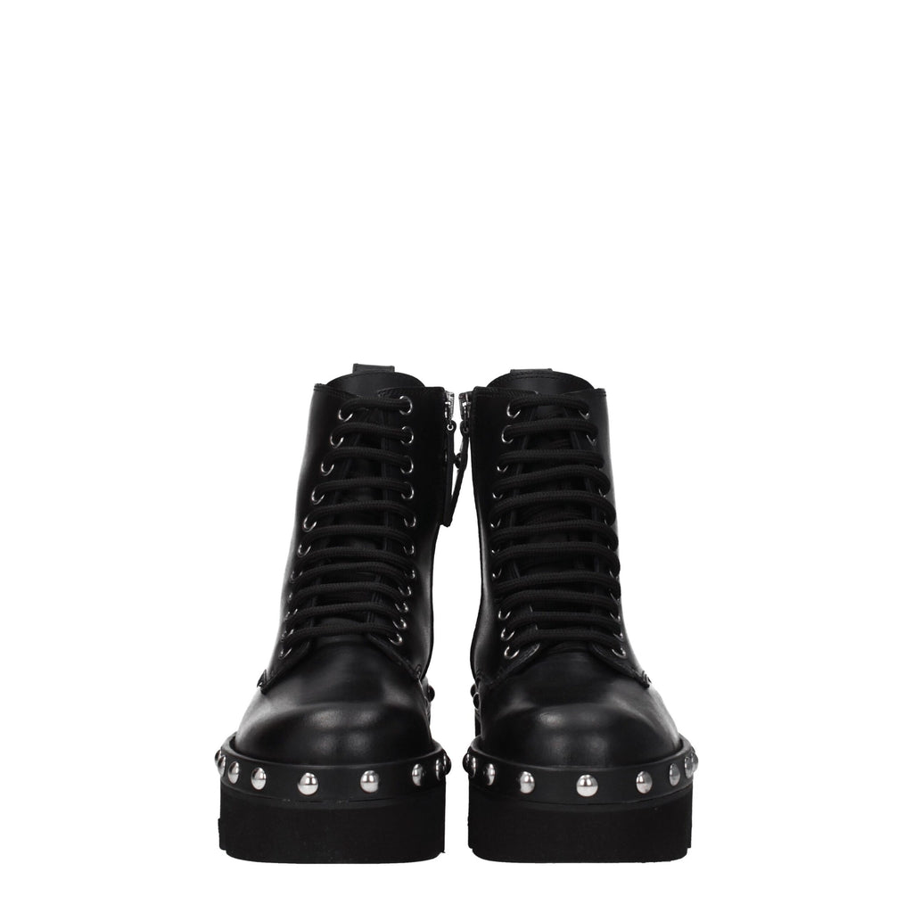 Furla Black Leather Ankle