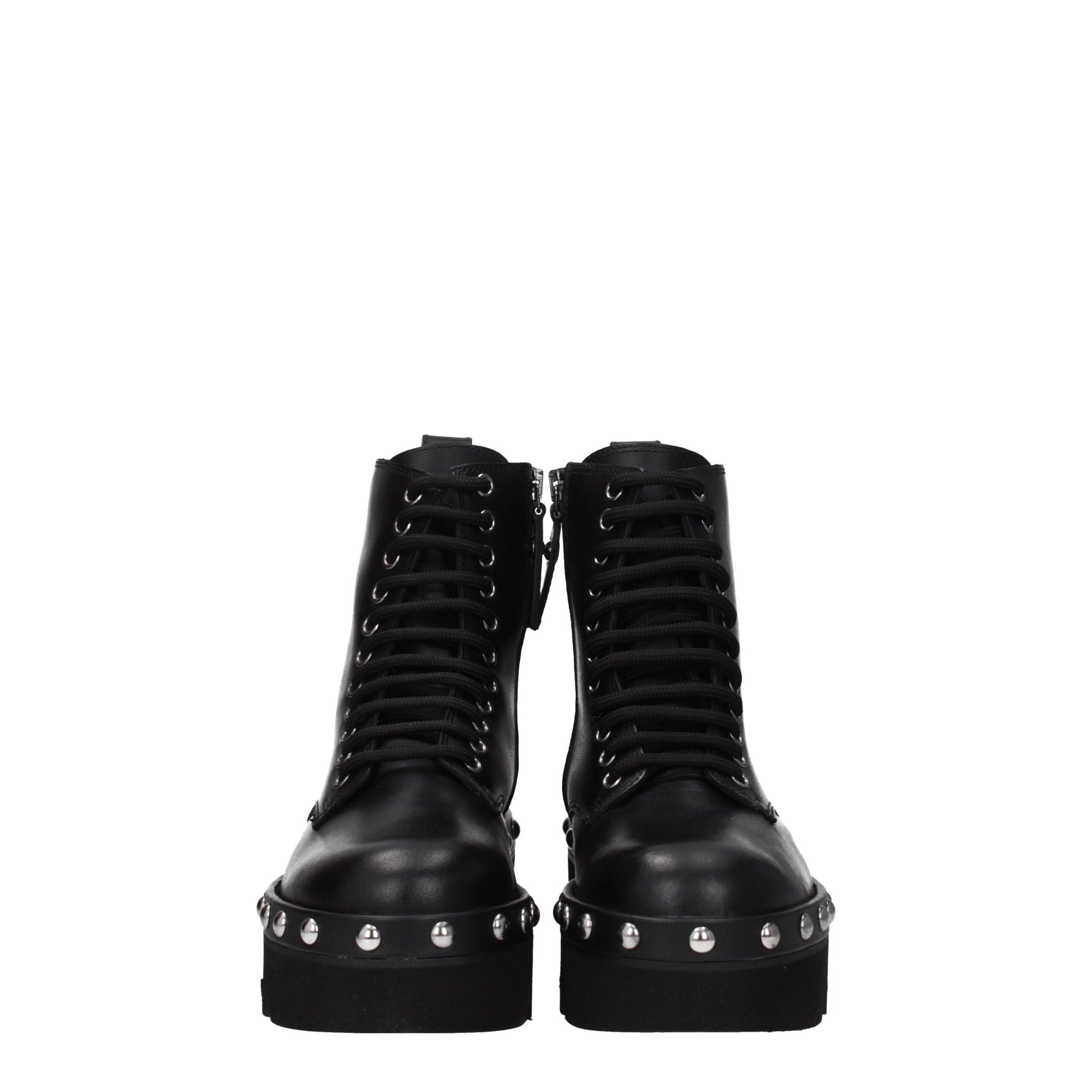Furla Black Leather Ankle