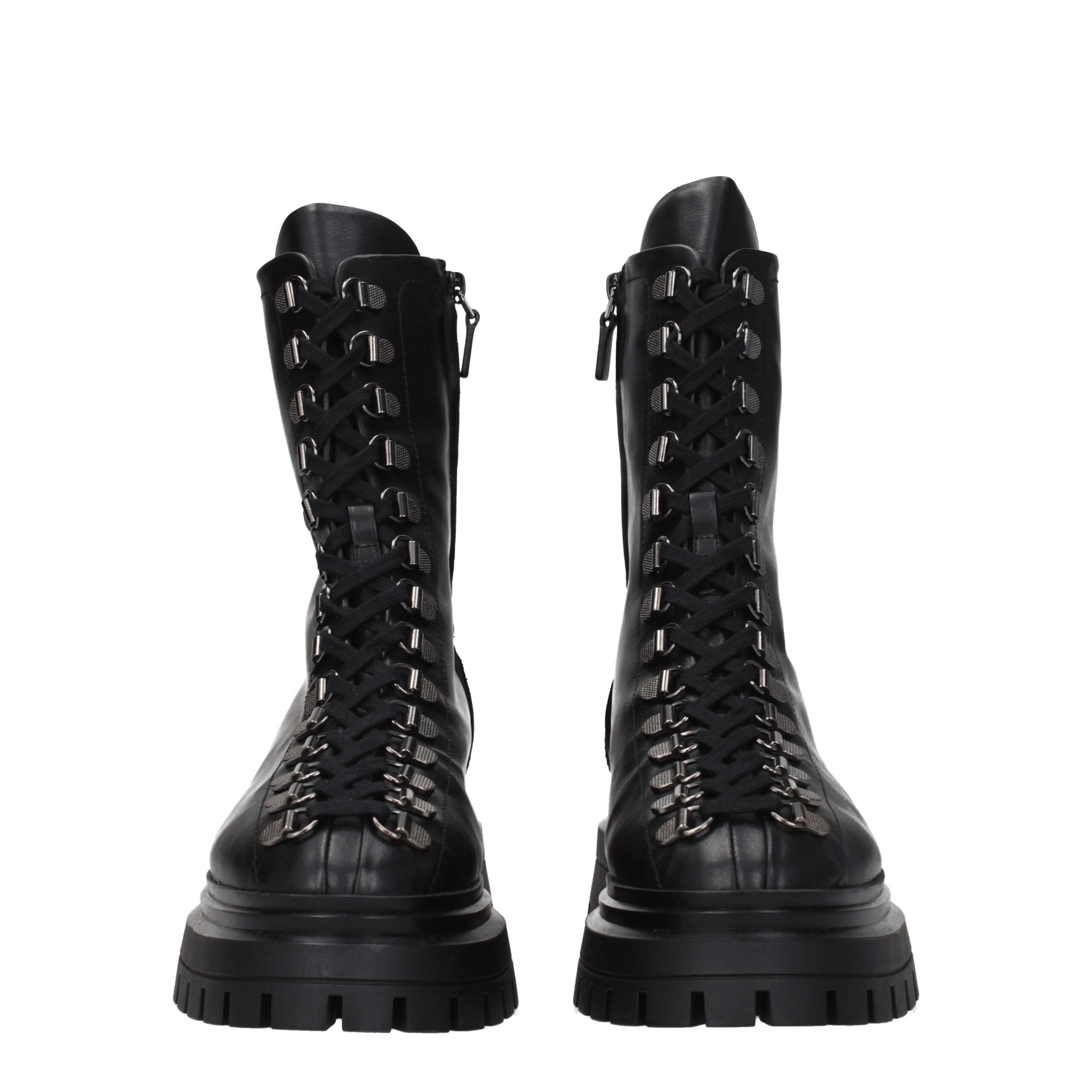 Stuart Weitzman Black Leather Ankle