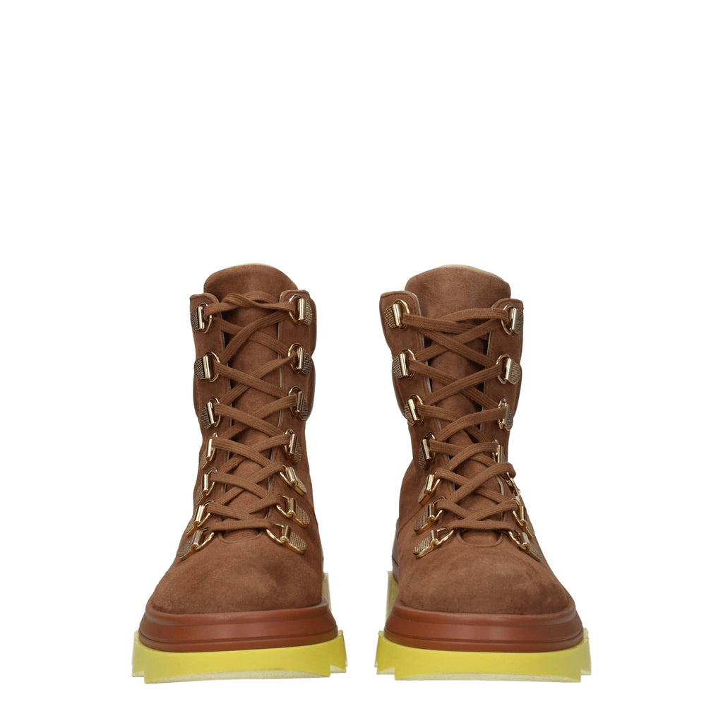 Stuart Weitzman Brown Leather Ankle