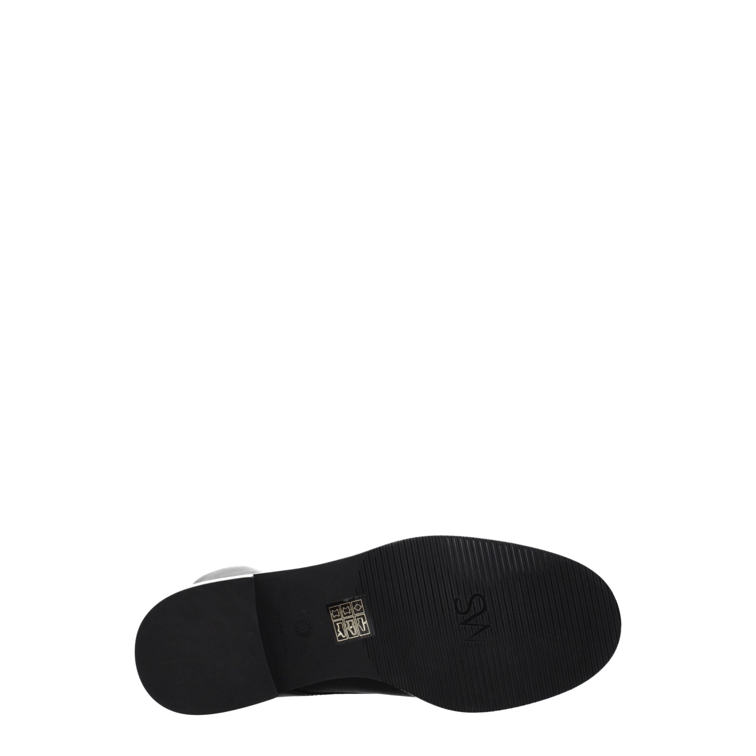 Stuart Weitzman Black Leather Ankle